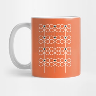 Bearberry Rows (Orange) Mug